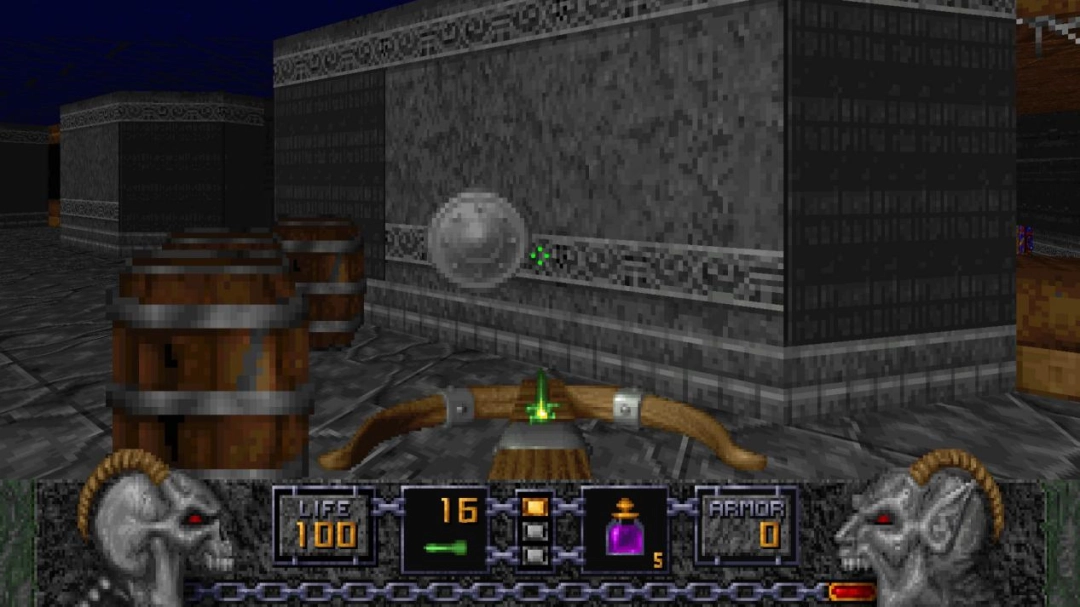 《Heretic + Hexen》评测:简洁而优雅 《Heretic + Hexen》评测:简洁而优雅